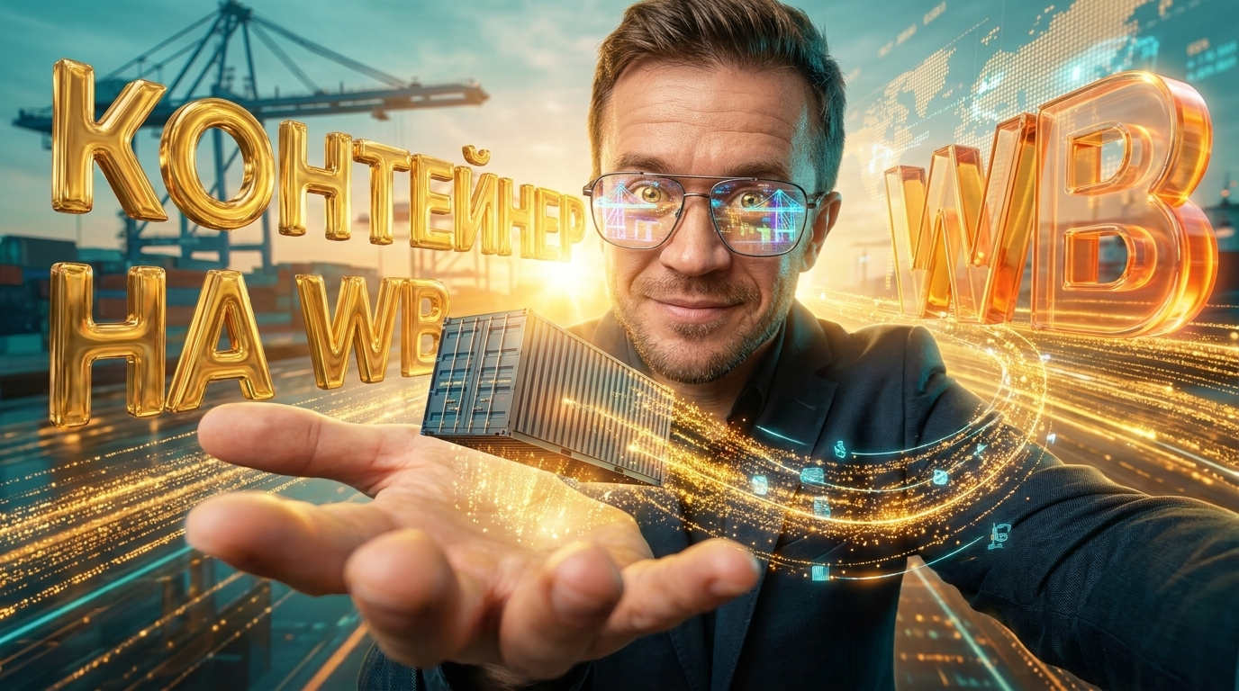 Схема мультимодальной доставки контейнера из Китая для Wildberries в 2026 году