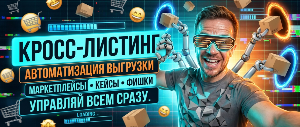 Выгрузка товара на маркетплейс: автоматизируем кросс-листинг